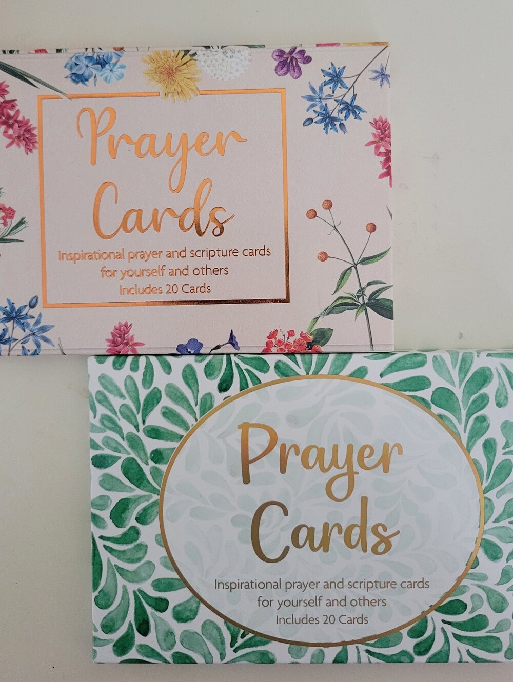 Prayer Cards Box Set of 20 Inspirational Prayer Cards NIP